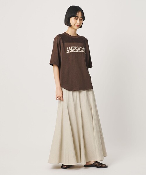 AMERICANA（アメリカーナ） tシャツ 半袖 「Americana」フットボール T