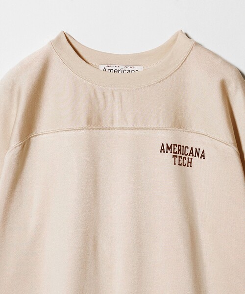 AMERICANA（アメリカーナ） tシャツ 半袖 「Americana」フットボール T