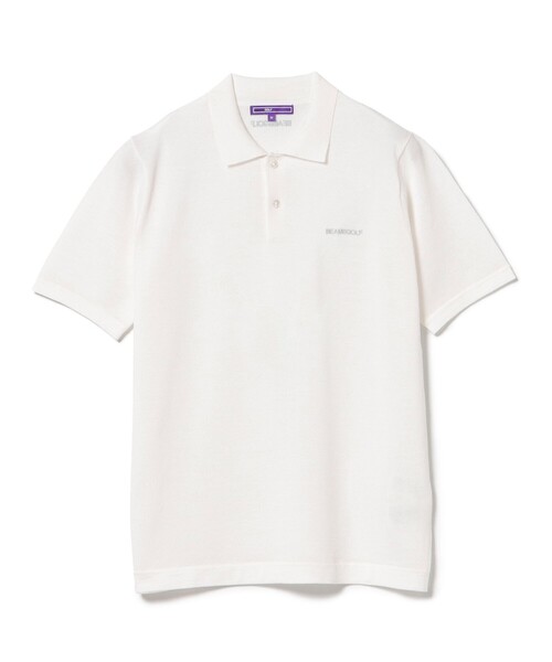 BEAMS GOLF（ビームス ゴルフ） 半袖ポロシャツ X-LARGE ホワイト
