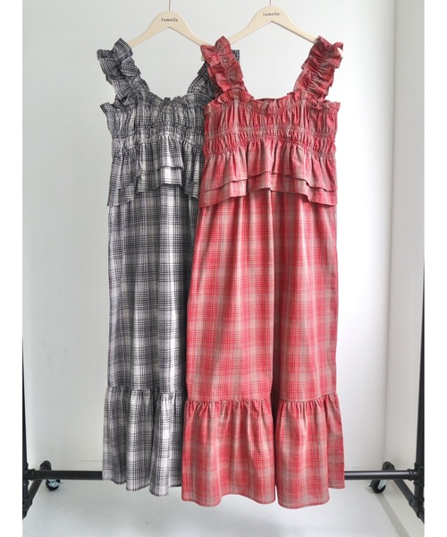 「JUMELLE」 キャミソールワンピース MEDIUM ブラック レディース_画像2