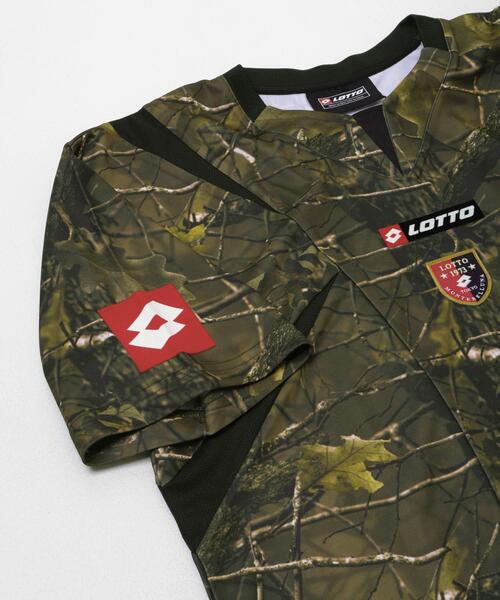 LOTTO ロット サッカー　ユニフォーム 迷彩　 ディアスポラ　ゲームシャツ LOTTO（ロット） tシャツ LOTTO PANEL GAME SHIRTS メンズ : ZOZOTOWN