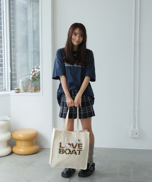 「LOVE BOAT」 トートバッグ FREE アイボリー レディース_画像8