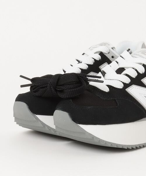 「New Balance」 ローカットスニーカー 23.0cm グレー レディース_画像5