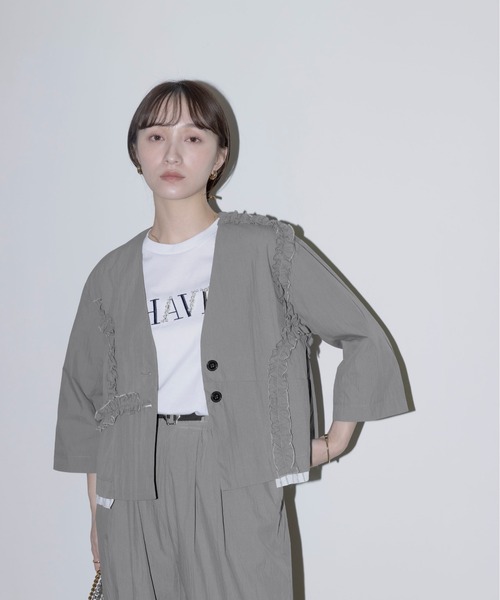Eimee Law（エイミーロウ） ジャケット FREE ライトカーキ レディース