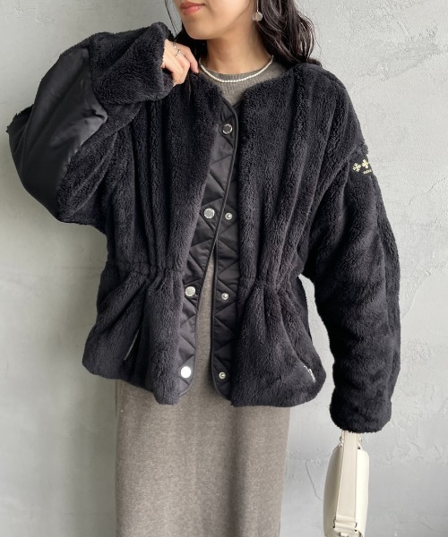 TATRAS（タトラス） ブルゾン アウター ANNABELLA ノーカラーボア