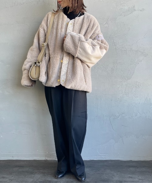 TATRAS（タトラス） ブルゾン アウター ボア フリース ANNABELLA ノー