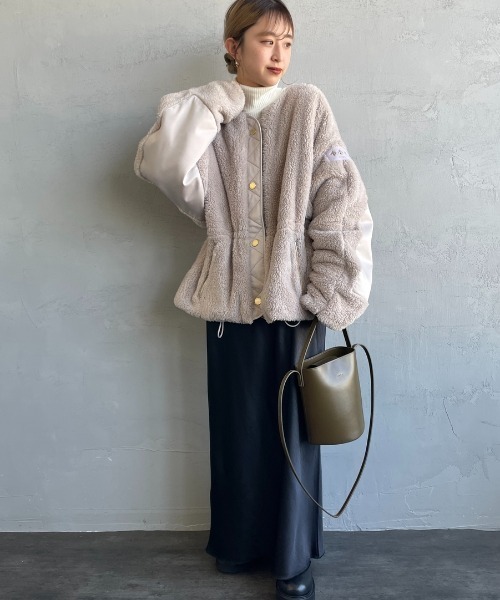 TATRAS（タトラス） ブルゾン アウター ボア フリース ANNABELLA ノー