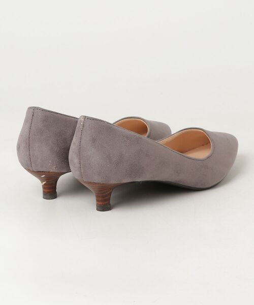 「Boisson Chocolat」 パンプス 22cm グレー レディース_画像2