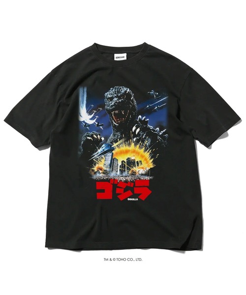 HOMEGAME tシャツ ゴジラ × ホームゲーム「HOMEGAME」半袖Tシャツ 1984