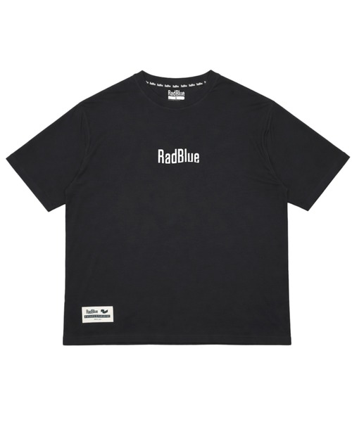 【定価以下】 RadBlue モックネック 半袖Tシャツ ブラック XL RadBlue（ラッドブルー） ハイブリットラッシュガードTEE メンズ
