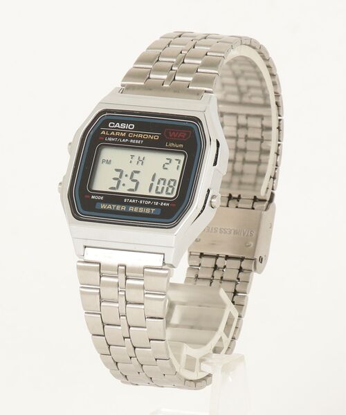 CASIO（カシオ） デジタル腕時計 - シルバー メンズ : ZOZOTOWN Yahoo