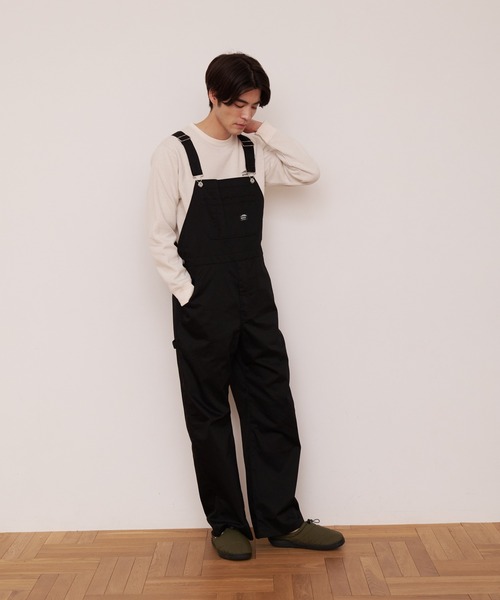 「OUTDOOR PRODUCTS APPAREL」 オーバーオール X-LARGE ブラック メンズ_画像9