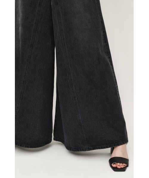 2022お得 パンツ REMAKE JW WIDE LEG PT-E ジャストウエストワイドパンツ ZOZOTOWN PayPayモール店 - 通販 - PayPayモール デニム ジーンズ 送料無料新品