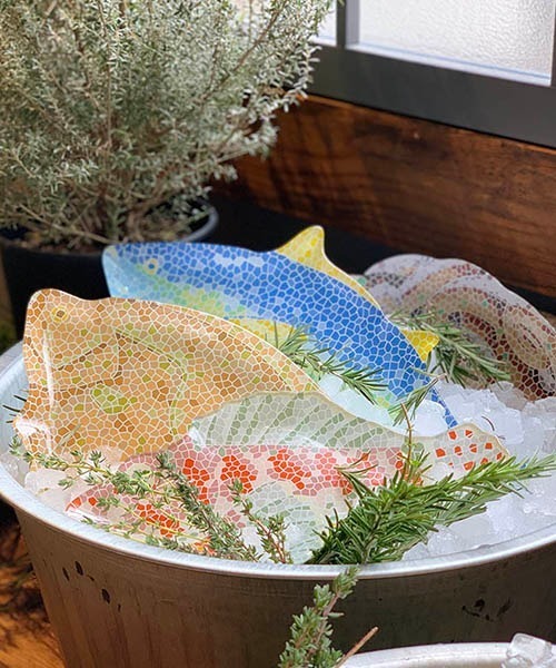 食器 GLASS FISHERY PLATE TUNA/ガラスフィッシャリープレート ツナ | DULTON | 05