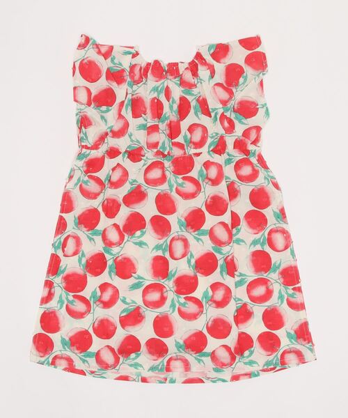 ワンピース 25 Off カットボイルフルーツ柄ワンピース