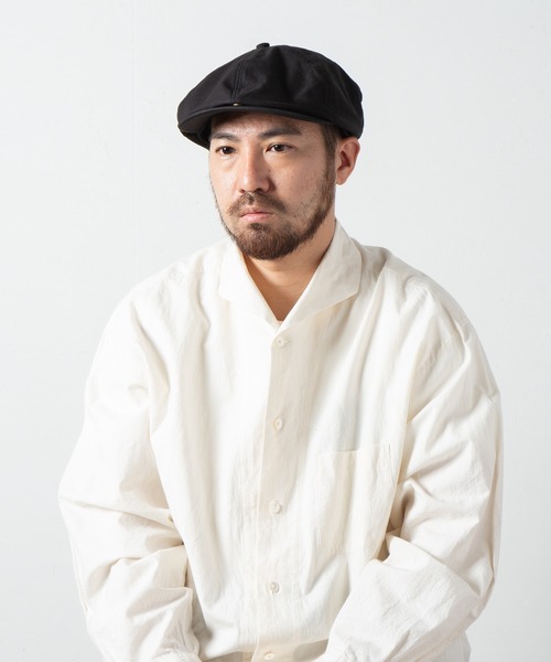 genten ゲンテン ハット ハンチング帽 帽子 ベレー帽 KNOX(革小物) 帽子 ベレー帽 バックサテン キャスハンチング
