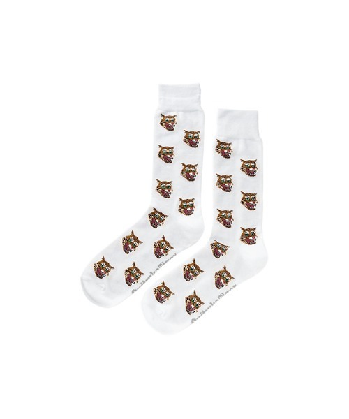 虎モチーフ onitsuka tiger オニツカタイガー MIDDLE SOCKS オニツカタイガージャパン | . MIDDLE SOCKS。 ブランド