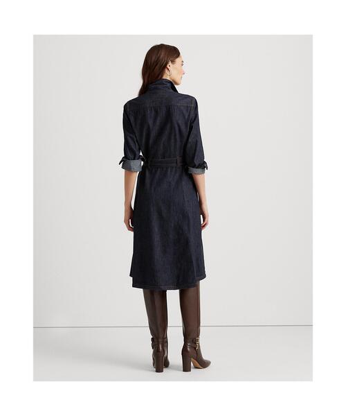 ローレンラルフローレン　デニムシャツドレス デニム シャツドレス | LAUREN RALPH LAUREN (Women)/ローレン