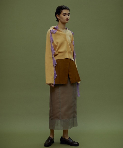 IRENE（アイレネ） スカート Summer Wool Layered Skirt : ZOZOTOWN