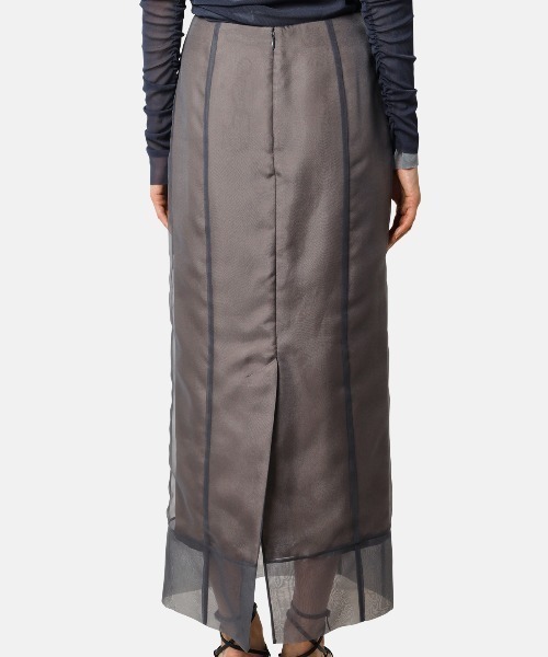 スカート irene Summer Wool Layered Skirt IRENE スカート Summer Wool Layered Skirt レディース