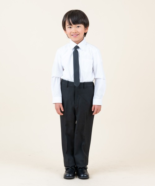 スーツ　男の子　CHOPIN フォーマル　セットアップ　シャツ・ネクタイ付き CHOPIN ブラウス シャツ 「KIDS」長袖ネクタイ付きフォーマル