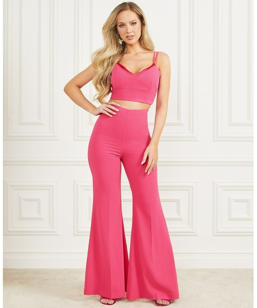 GUESS（ゲス） スラックス パンツ MARCIANO Julia Wide-Leg Pant 