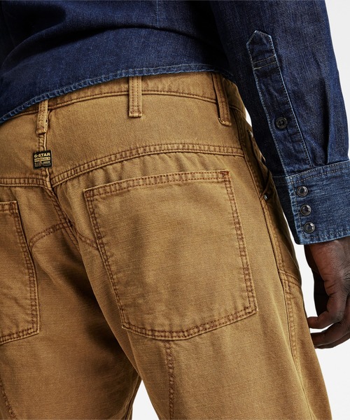 G-STARROW　立体裁断　96刺繍　ストレッチスキニーデニム　バイカーデニム G-STAR RAW ジースターロウ デニム W23 濃紺 刺繍 立体裁断