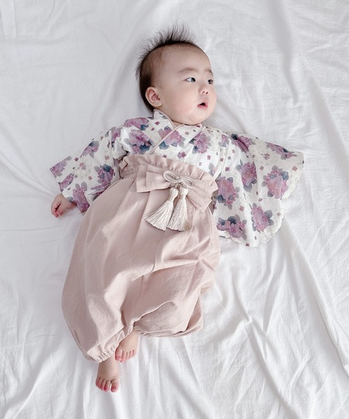 PUPPAPUPO（プッパプーポ） 着物 ベビー 袴 キッズ 子供 男の子 女の子