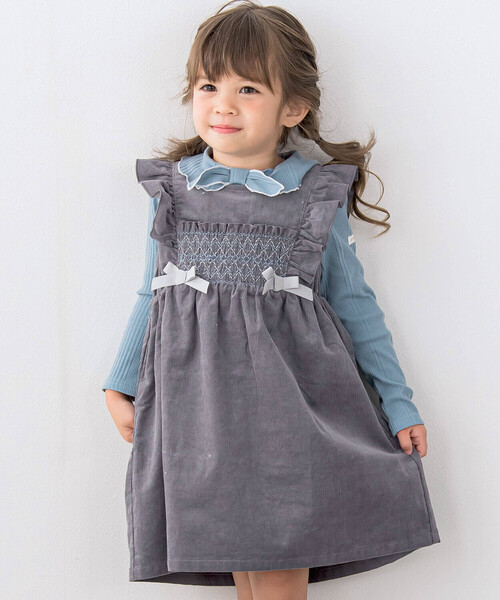 SLAP SLIP（スラップスリップ） ワンピース 「お揃い」スモッキング