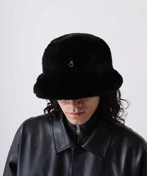 KANGOL ハット KANGOL（カンゴール） 帽子 ハット KANGOL FAUX FUR BUCKET メンズ