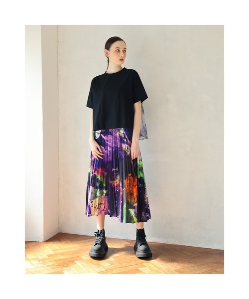 RADIO EVA tシャツ A093 EVANGELION Graffiti Sheer Shirt by