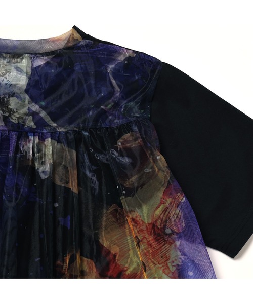 RADIO EVA tシャツ A093 EVANGELION Graffiti Sheer Shirt by