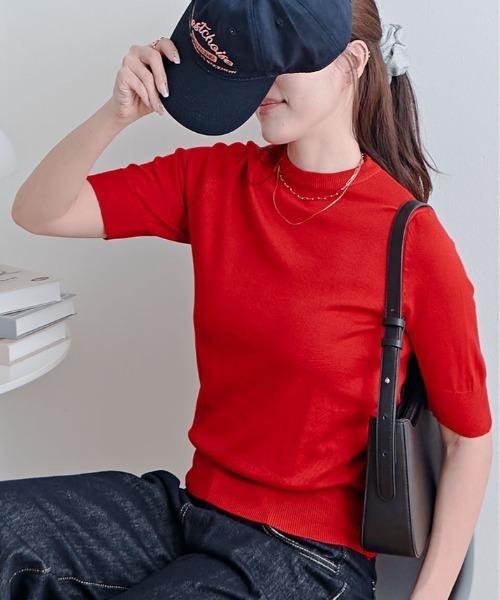 tシャツ 半袖 着た瞬間、さらふわ。15色×美シルエットの万能サマー