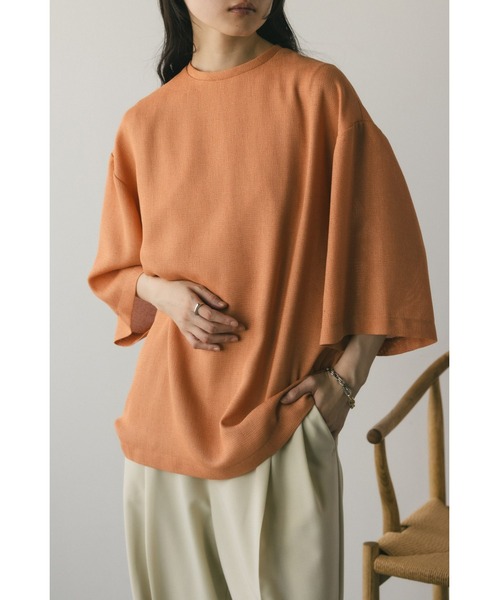 「STYLEMIXER」 半袖シャツ FREE イエロー レディース AIFEIERシリーズ】☆シャツ☆ トップス レディース 半袖 気質