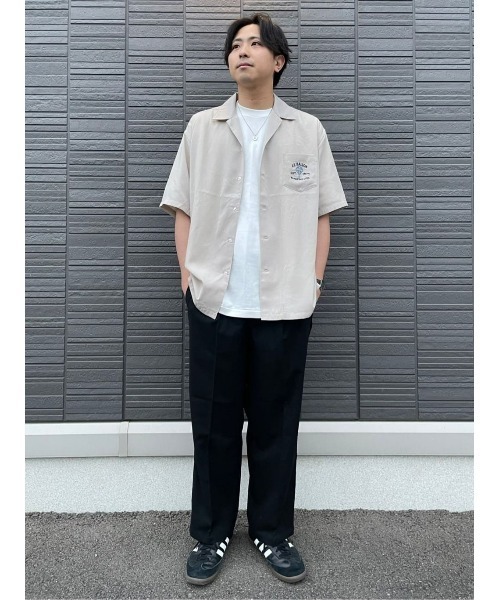 NEEDLES シャツ　GL086　刺繍半袖シャツ NEEDLES 2020SS styling!! - BOOMERANG,Lola,Thingsly公式通販