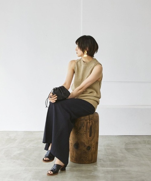 TODAYFUL 「TODAYFUL」 ノースリーブニット FREE ブラック