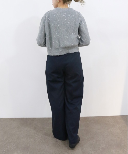 Marilyn Moon カーディガン コットンポリエステルスパンコール
