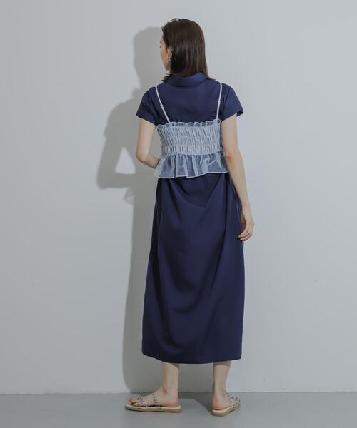 SENSE OF PLACE by URBAN RESEARCH ワンピース ビスチェセットフレンチ