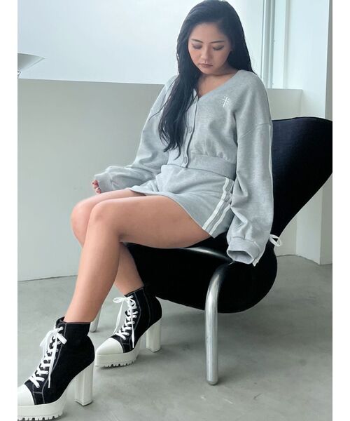 新品♡GYDA ボックスプリーツスカートライクショートパンツ GYDA スカート 「SETUP着用可」KBY GYDA2ラインスカートライク