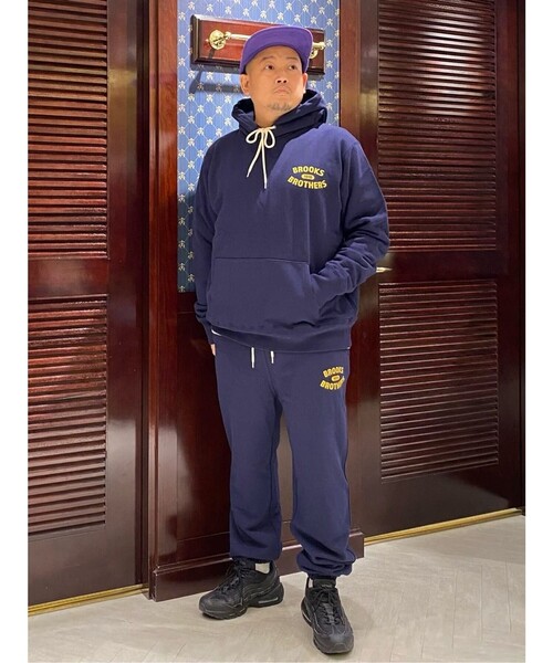 スウェットパンツ ジャージ コットンフレンチテリー ロゴ スウェット 