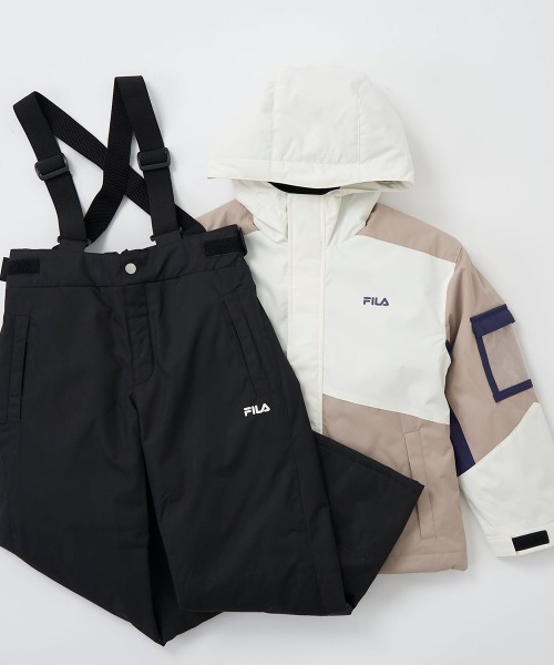 FILA フィラ　スノボードウェア　ジャケットとパンツ　上下セット　L 美品 FILA（フィラ） スノーウェア上下セット : ZOZOTOWN Yahoo!店 - 通販
