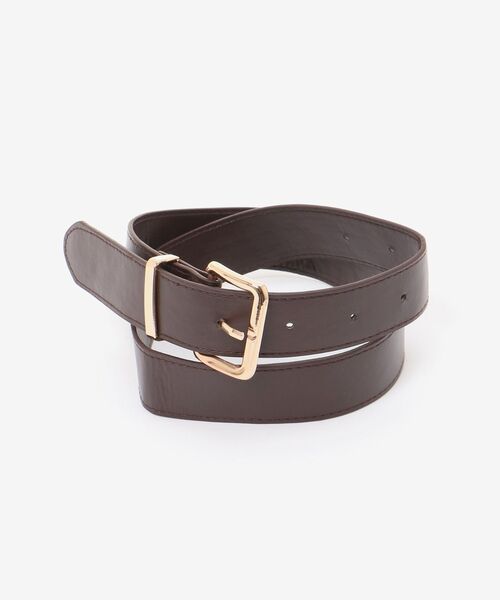 MAJESTIC LEGON（マジェスティックレゴン） スカート 太ベルトプリーツ