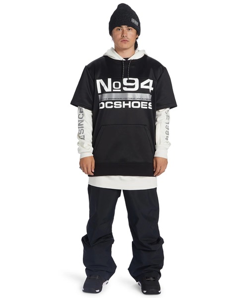 DC DRYDEN HOODIE グレー/ブラック Dryden - Pullover Hoodie for Men | DC Shoes