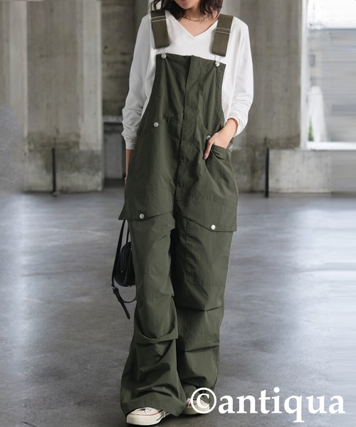 antiqua（アンティカ） サロペット オーバーオール ベルト