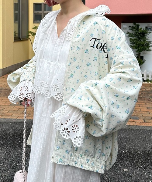 Alley Tokyo ブルゾン アウター Tokyo花柄ブルゾン レディース