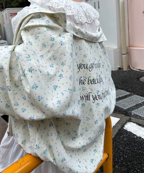 RADIATE フラワーパフィブルゾン　アウター　花柄　ブルゾン t25228ps-100.jpg