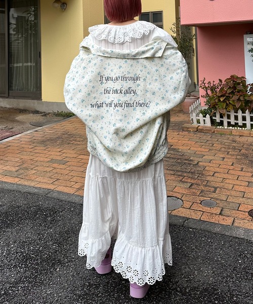 Alley Tokyo ブルゾン アウター Alley Tokyo花柄ブルゾン レディース