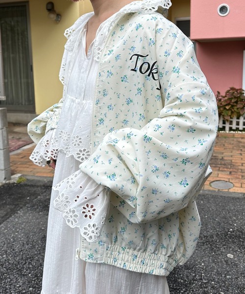 Alley Tokyo ブルゾン アウター Alley Tokyo花柄ブルゾン レディース