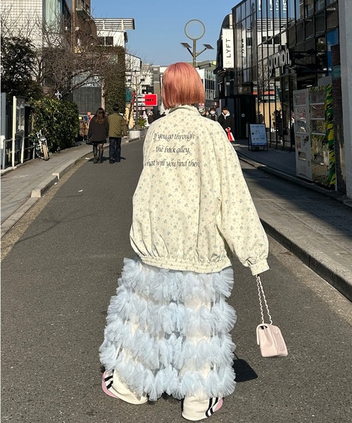Alley Tokyo ブルゾン アウター Alley Tokyo花柄ブルゾン レディース