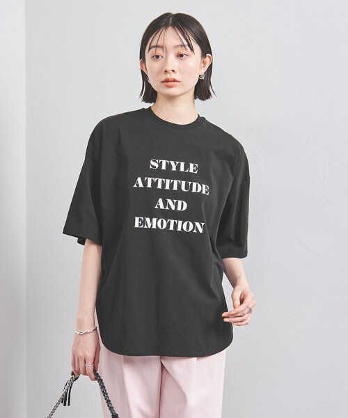 tシャツ メッセージプリントTシャツ レディース SACRA（ファッション） tシャツ 「SACRA」メッセージプリント T